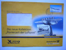 Avion / Airplane / LUFTHANSA / Pionierzeit Der Luftpost / Do X - Constellation / 16.04.07 / Size : 16X23cm - Storia Postale