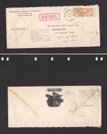 USA. USA Cover 1936 St Louis To LA CA Air Mult Fkd Env Aux Cachets Fine. Easy Deal. XSALE. - Otros & Sin Clasificación