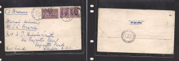 USA. USA Cover 1935 Roughskeepie NY To UK London Mult Fkd Special Delivery Env, SS Bremen. Easy Deal. XSALE. - Other & Unclassified