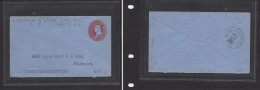 USA. USA Cover 1881 Wheatfield Mich To DC 3c Red Bluish Stat Env Manuscript Depart Town Cancel Fine. Easy Deal. XSALE. - Autres & Non Classés