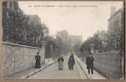 CPA 92 - BOIS COLOMBES - Rue Cuny , Près De La Rue Hoche - TB PLAN ANIMATION Petite Rue Pavillons - Andere & Zonder Classificatie