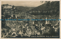 R013225 Luftkurort Neuenburg Wttbg. Im Schwarzwald. Stadelmann. 1931 - Monde