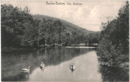 CPA Carte Postale Germany Baden Baden Der Waldsee1910 VM80493 - Baden-Baden