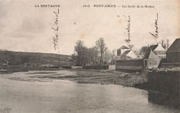 Pont Croix * Les Bords De La Rivière Et Le Village - Pont-Croix