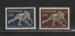 Portugal Stamps 1952 "World Cup Ring Hockey" Condition MH #751-752 - Ungebraucht