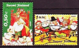 2005. Finland. Christmas. Used. Mi. Nr. 1769-70 - Usati