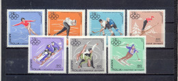 MONGOLIA - MNH - OLYMPIC GAMES GRENOBLE 1968. -  MI.NO.472/8 - CV = 3,4 € - Inverno1968: Grenoble