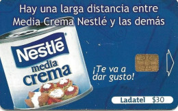 Mexico: Telmex/lLadatel - 2001 Nestlé, Media Crema - Mexiko