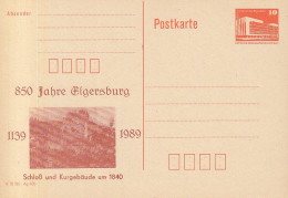 DDR PP 19 II, Ungebraucht, 850 Jahre Elgersburg, 1989 - Privé Postkaarten - Ongebruikt