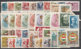 Ungarn:  Lot Mit 50 Versch. Werten,  Gestempelt.  (008) - Lots & Kiloware (mixtures) - Max. 999 Stamps