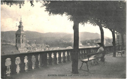 CPA Carte Postale Germany Baden Baden Vom Neuen Schloss 1910 VM80496 - Baden-Baden