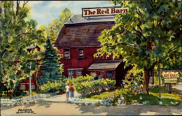 Artiste CPA Maurer, S., Westport Connecticut USA, The Red Barn - Autres & Non Classés