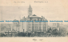 R013346 City Post Office. Washington. D. C. Rotograph. 1905 - Welt