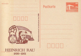 DDR PP 19 II, Ungebraucht, Heinrich Rau, 1989 - Cartes Postales Privées - Neuves