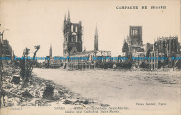 R013366 Campagne. Ypres. Halles And Cathedral Saint Martin. Antony - Welt