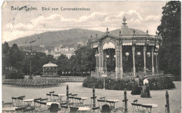 CPA Carte Postale Germany Baden Baden Blick Vom Conversationshaus 1910 VM80497 - Baden-Baden