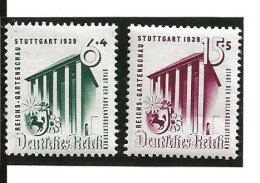 1939 Série Neuve ** Yv 632-633 - Unused Stamps