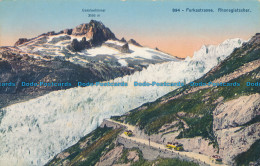 R013379 Furkastrasse. Rhonegletscher - Monde