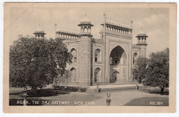 AGRA - The Taj Gateway - Side View - Macropolo - AG 384 - Light Crease - India