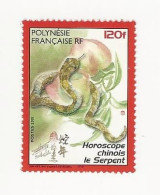 Polynésie-2001-Année Lunaire Chinoise Du Serpent - N° 633 ** - Unused Stamps