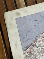 Map Carte Routiere Girault Gilbert  Kaart Brasschaet  1/450 000 Cartes - Mapas Geográficas