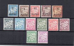 !!! ALEXANDRIE, ENSEMBLE COMPLET DES TAXES NEUF */** - Unused Stamps