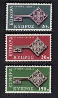 2024606102 1968 SCOTT 314 315 316 (XX) POSTFRIS MINT NEVER HINGED - EUROPA ISSUE - - Ungebraucht