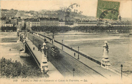 69 - LYON -  PONT DE L'UNIVERSITE ET COTEAU DE FOURVIERE - LL - Autres & Non Classés