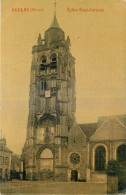 27 - RUGLES - EGLISE SAINT GERMAIN - CARTE FACON TOILEE - Edition C. Pillard - Autres & Non Classés