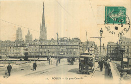 76 - ROUEN - LE PONT CORNEILLE - TRAMWAY - E.L.D. -  17 - Rouen