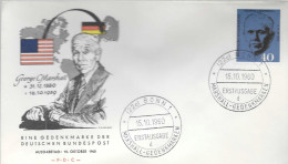 Postzegels > Europa > Duitsland > West-Duitsland > 1e Dag FDC (brieven) > 1948-1960   Met No. 344 (17239) - 1948-1960