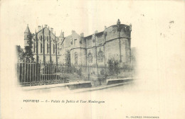 86 - POITIERS - PALAIS DE JUSTICE ET TOUR MONBERGEON - Cl. Galeries Parisiennes - 6 - Poitiers