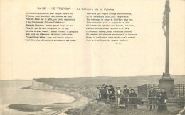 76 - LE TREPORT - LE CALVAIRE DE LA FALAISE - Imp. Phot. D.A. Longuet Paris - 25 - Le Treport