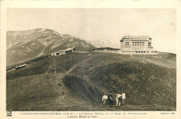 31 - LUCHON - SUPERBAGNERES - LE GRAND HOTEL ET LA GARE DU FUNICULAIRE - Labouche Frères - HELIO 38 - Luchon