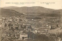 43 - LANGEAC - VUE GENERALE - QUARTIER DU CENTRE - VIADUC SUR L'ALLIER  - Langeac