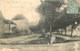 89 - JOIGNY - LE BOULEVARD LESIRE LACAM ET PORTE DU BOIS - Collection J.D. - Joigny