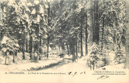 88 - GERARDMER - LE PONT DE LA DEMOISELLE - VUE D'HIVER - Edit. A. Largeron - 28 - Gerardmer