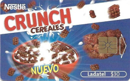 Mexico: Telmex/lLadatel - 2001 Nestlé, Crunch Cereales. (GEM1 Red) - Mexique