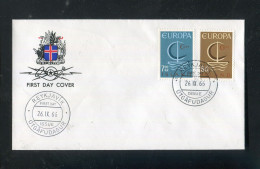 "ISLAND" 1966, Mi. 404/405 FDC (R1226) - FDC