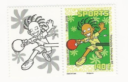 Polynésie-2008-Sport - N° 840 Et 841 ** - Unused Stamps