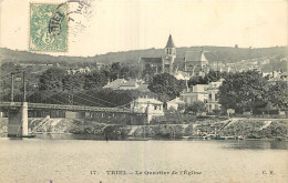 78 -   TRIEL - QUARTIER DE L'EGLISE - Triel Sur Seine