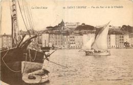 83 - SAINT TROPEZ - VUE DU PORT ET LA CITADELLE - Saint-Tropez