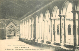 33 - SAINT EMILION - CLOITRE DE L'EGLISE COLLEGIALE - Saint-Emilion