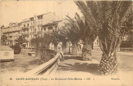 83 - SAINT RAPHAEL - BOULEVARD FELIX MARTIN - Saint-Raphaël