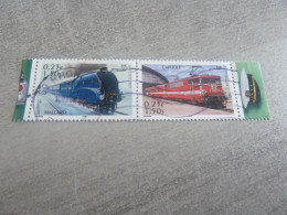 Locomotive - Mallard Et Capitole - Rail - 1f.50 (0.23 €) - Yt 3411 Et 3412 - Multicolore - Oblitérés - Année 2001 - - Treni