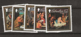 2011  MNH Gibraltar Mi 1452-56 Postfris** - Gibraltar