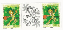 Polynésie-2008-Sport - N° 840 Et 841 ** - Unused Stamps