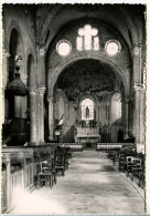 CPSM Dentelée 10.5 X 15 Isère SAINT CHEF (6) Le Chœur De L'Eglise Abbatiale (XIème Siècle)  "photographie Véritable - Saint-Chef