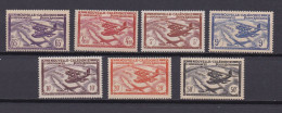 NOUVELLE-CALEDONIE 1942 PA N°39/45 NEUF AVEC CHARNIERE - Nuevos