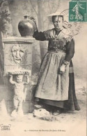 . Costume De Savoie . (St-Jean-d'Arves). Femme Au Pichet . - Costumes